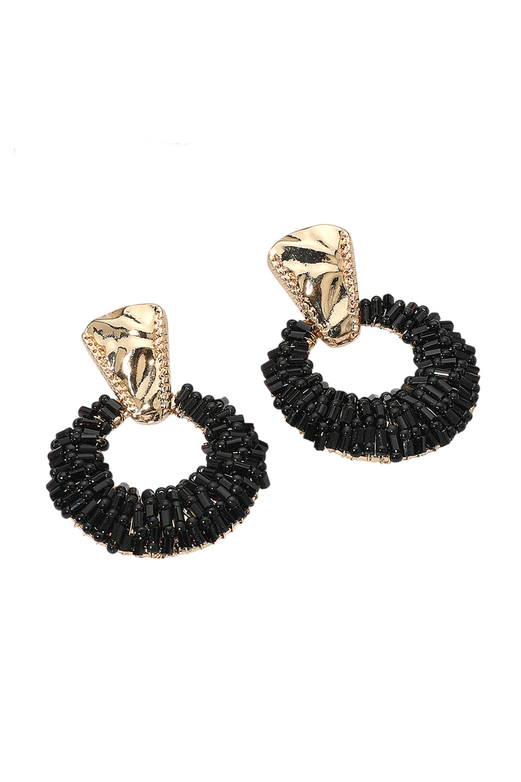 Door Knocker Bead Earrings