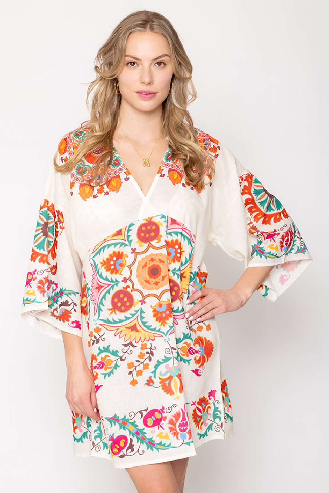 Boho Print Cover Up