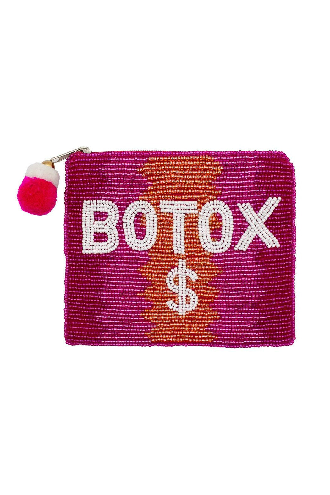 Botox $ Beaded Pouch