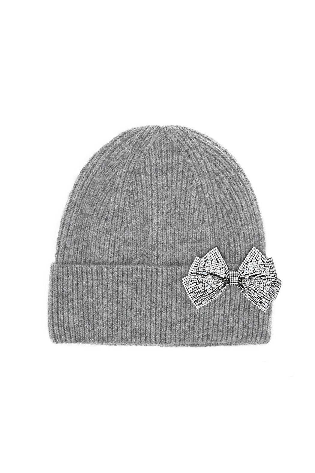 Crystal Bow Beanie