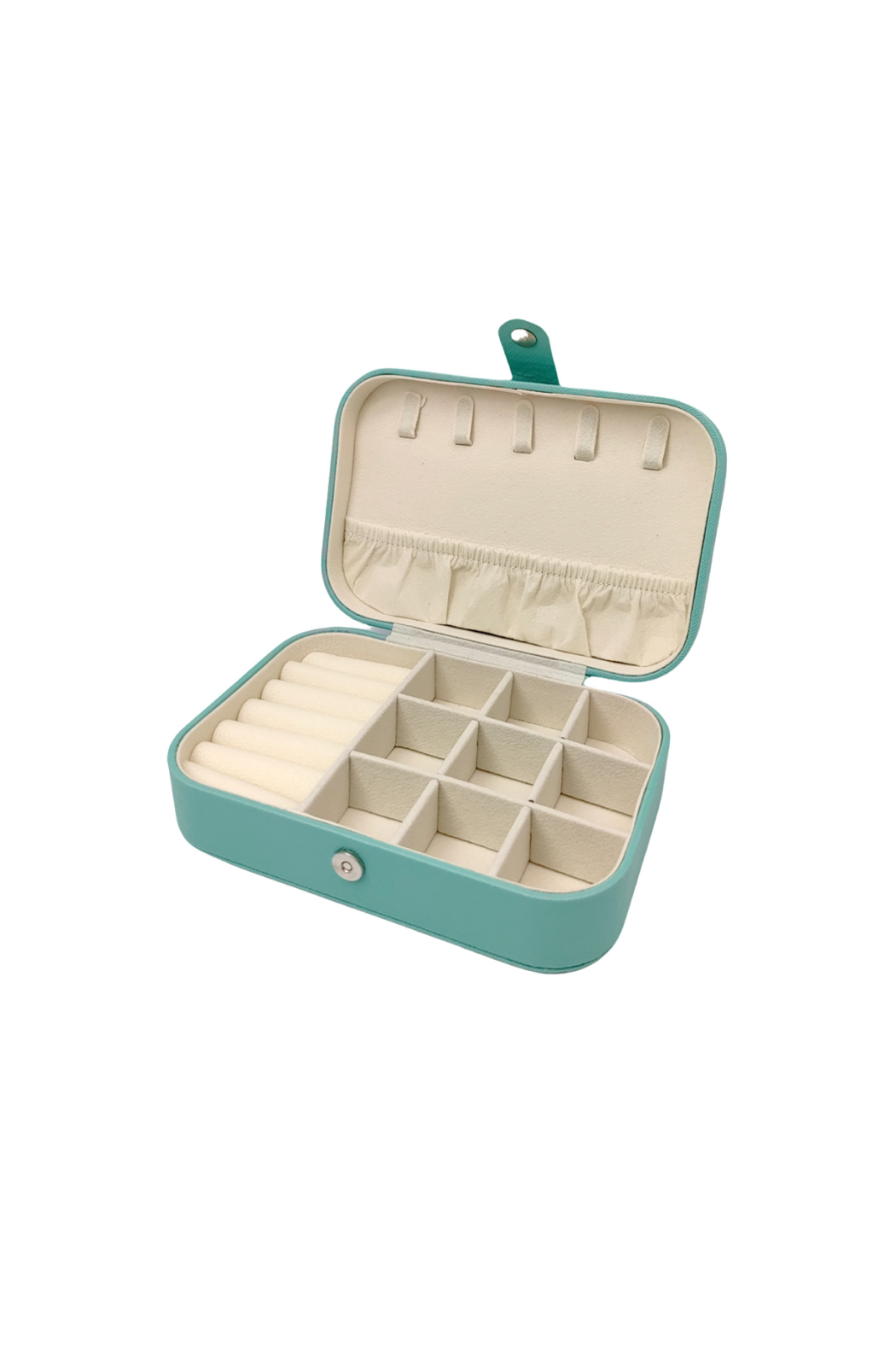 Vegan Leather Travel Jewelry Box