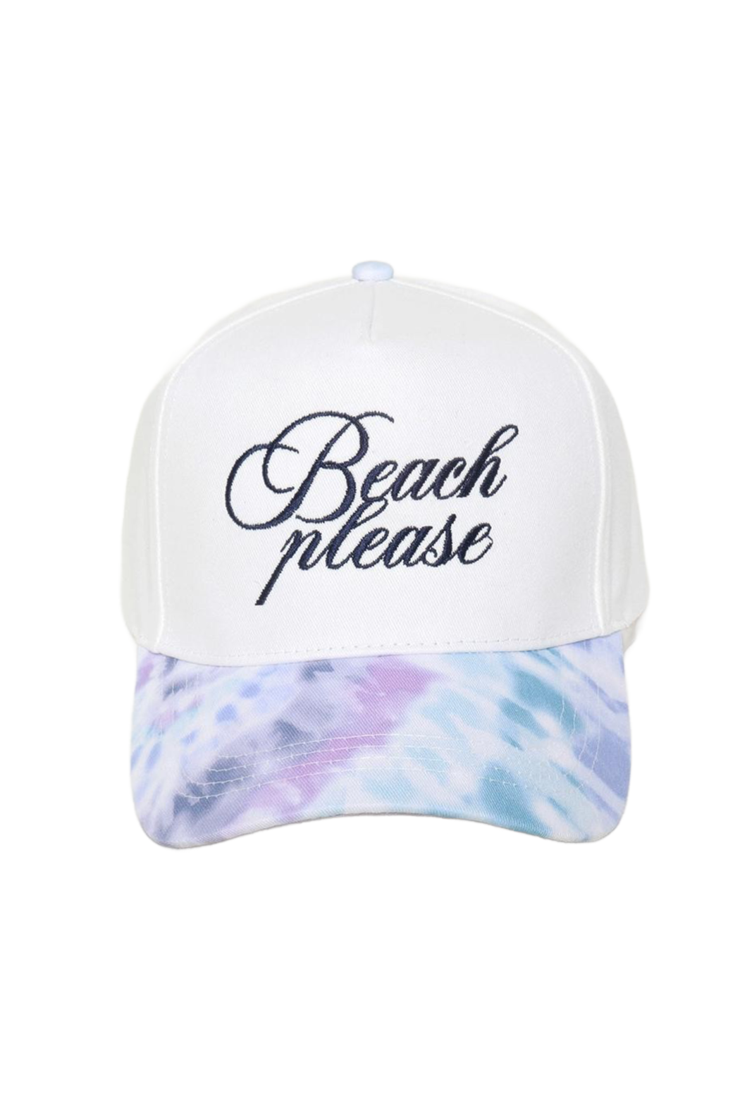 Beach Please Tie Dye Cap