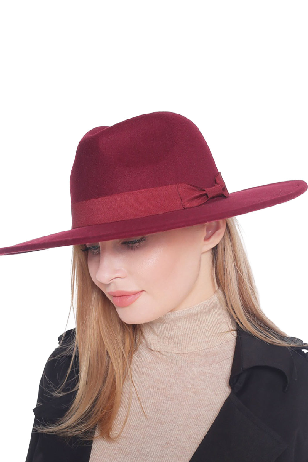 Ribbon Band Felt Fedora