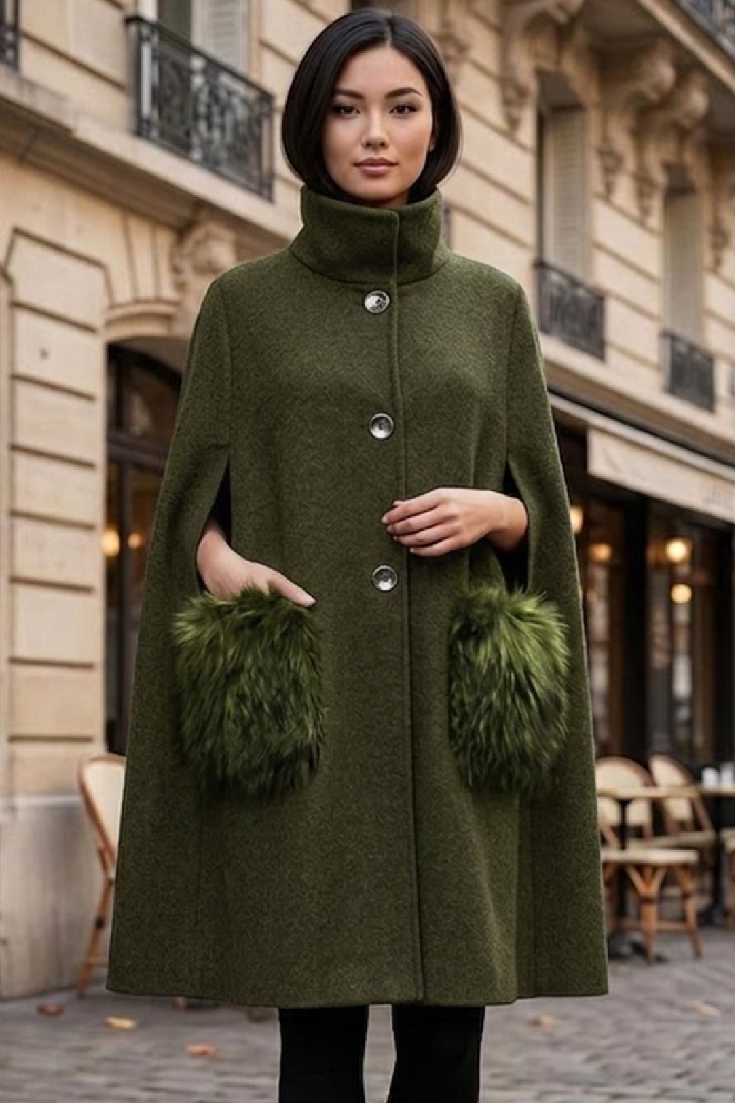 One Size Cape Coat