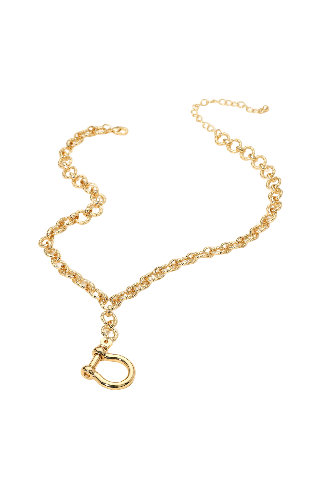 Carabiner Pendant Necklace