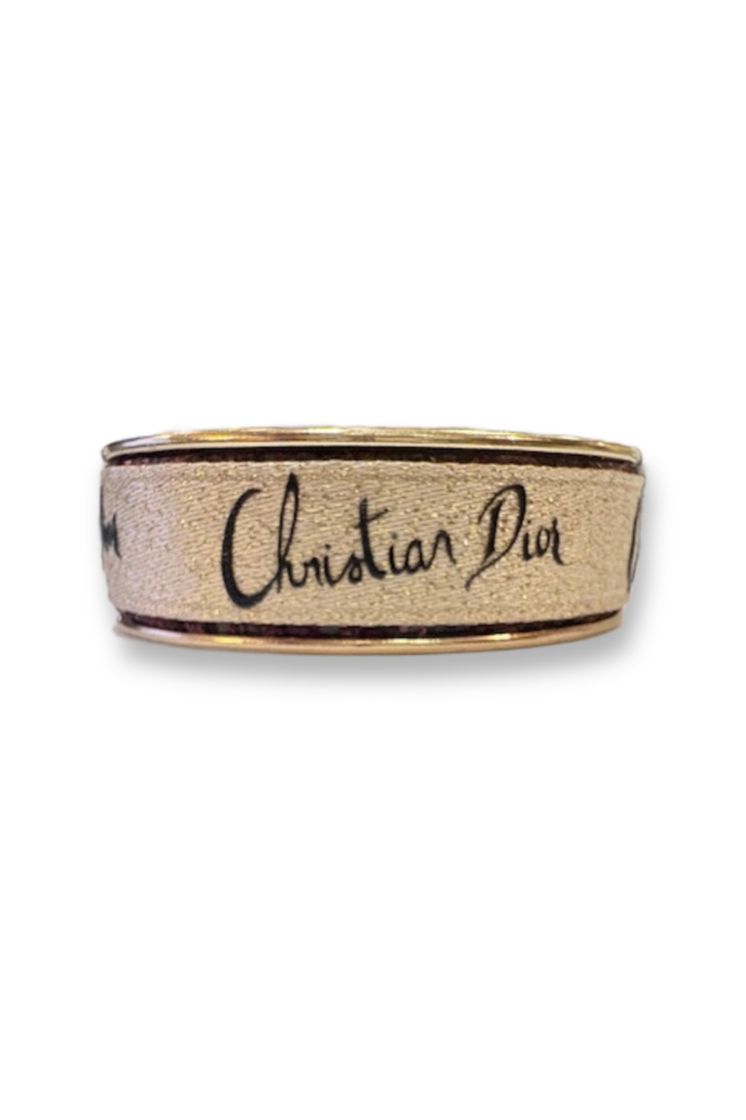 Christian Dior Upcycled Cuff Bracelet