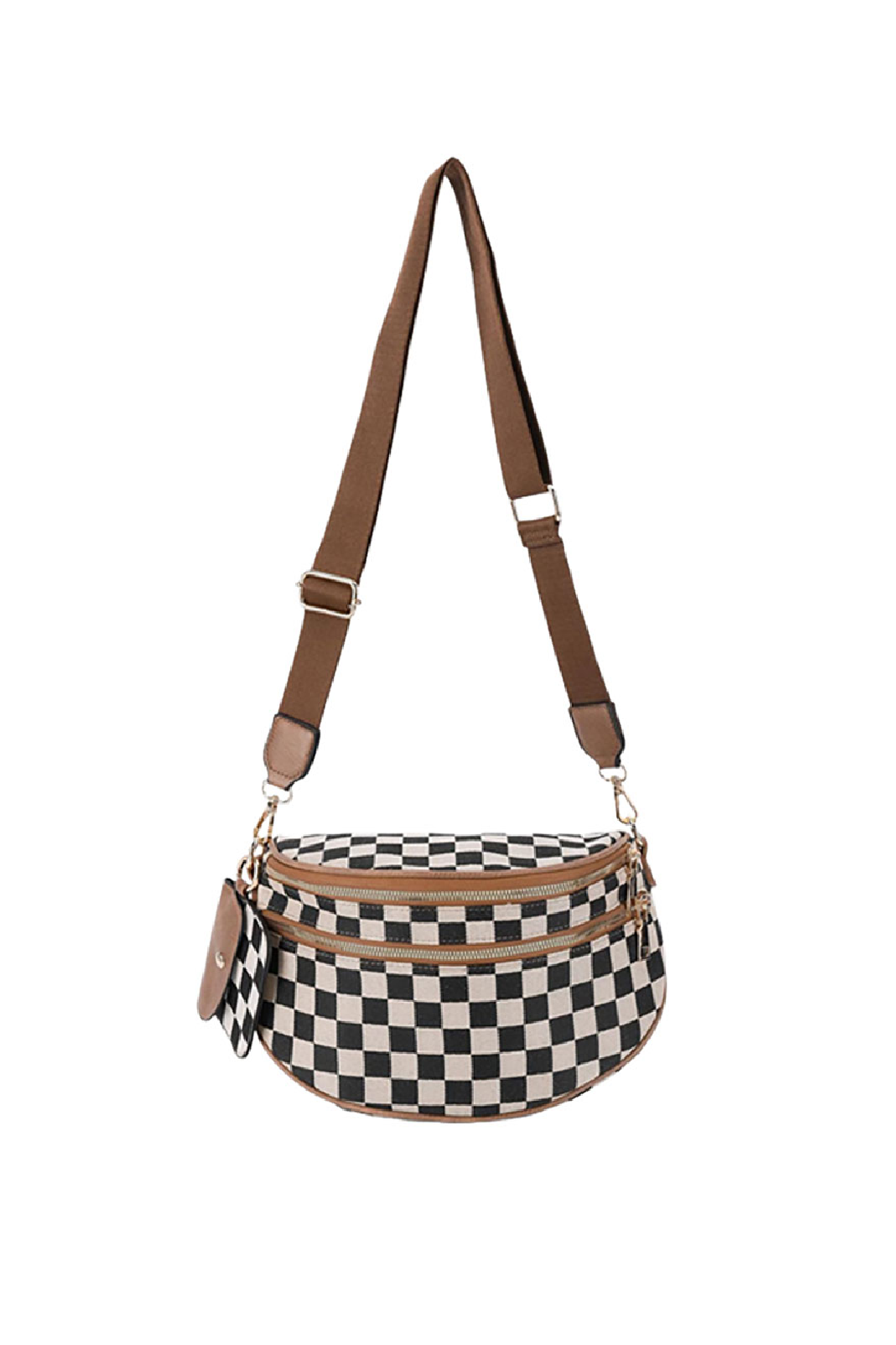 Checkered Sling Bag