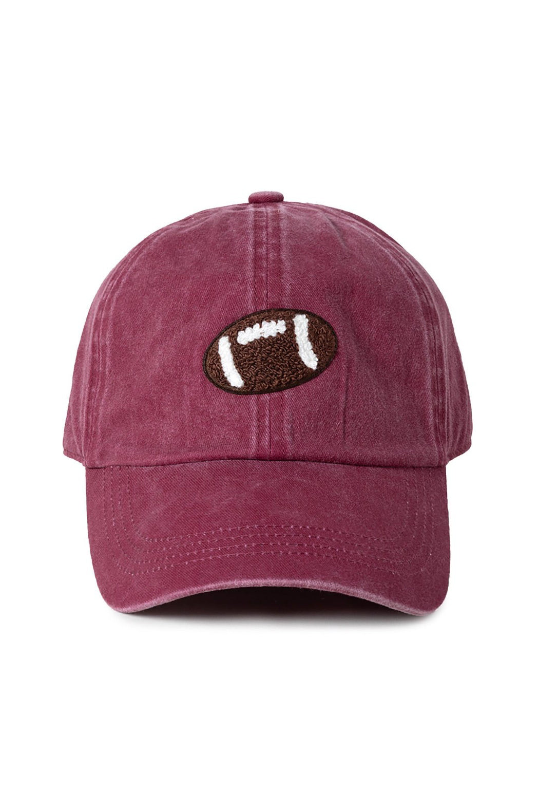 Chenille Football Cap