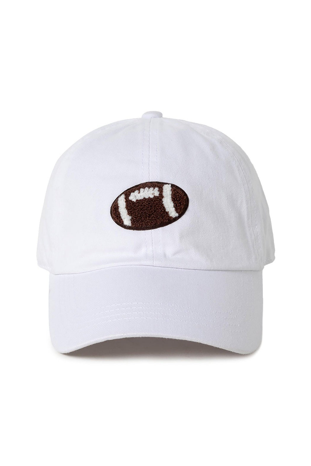 Chenille Football Cap