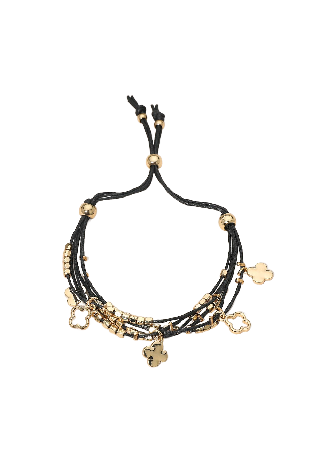 Clover Cord Friendship Bracelet