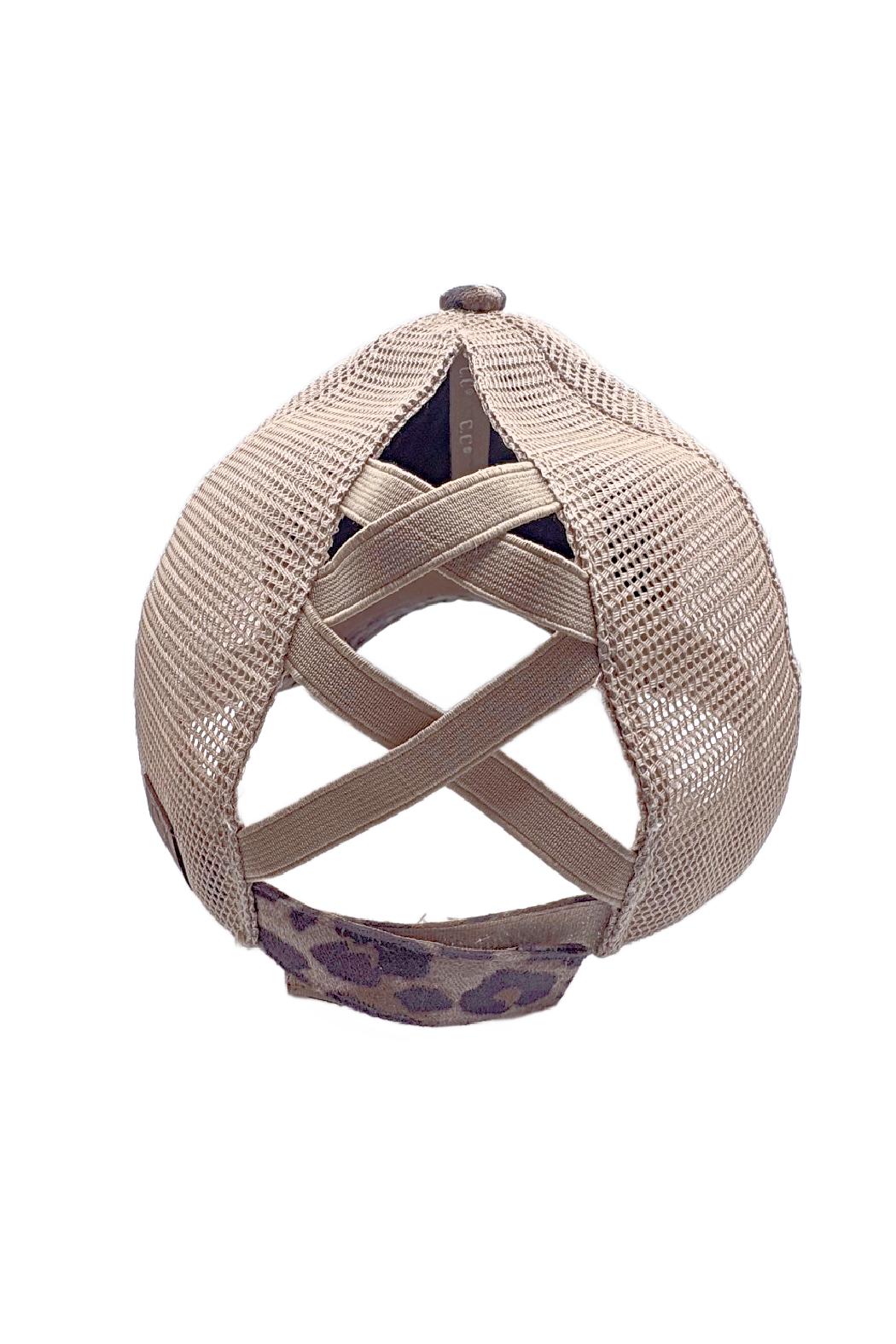Villanova Criss-Cross Leopard Trucker Cap