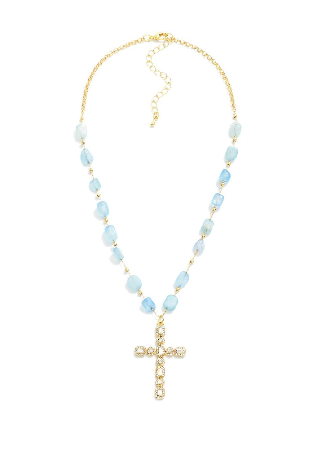 Crystal Cross Necklace