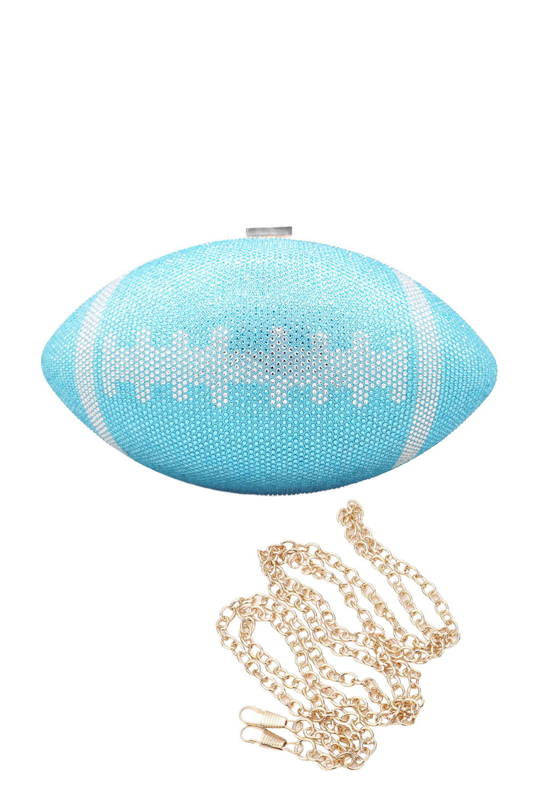 Pastel Crystal Football Bag