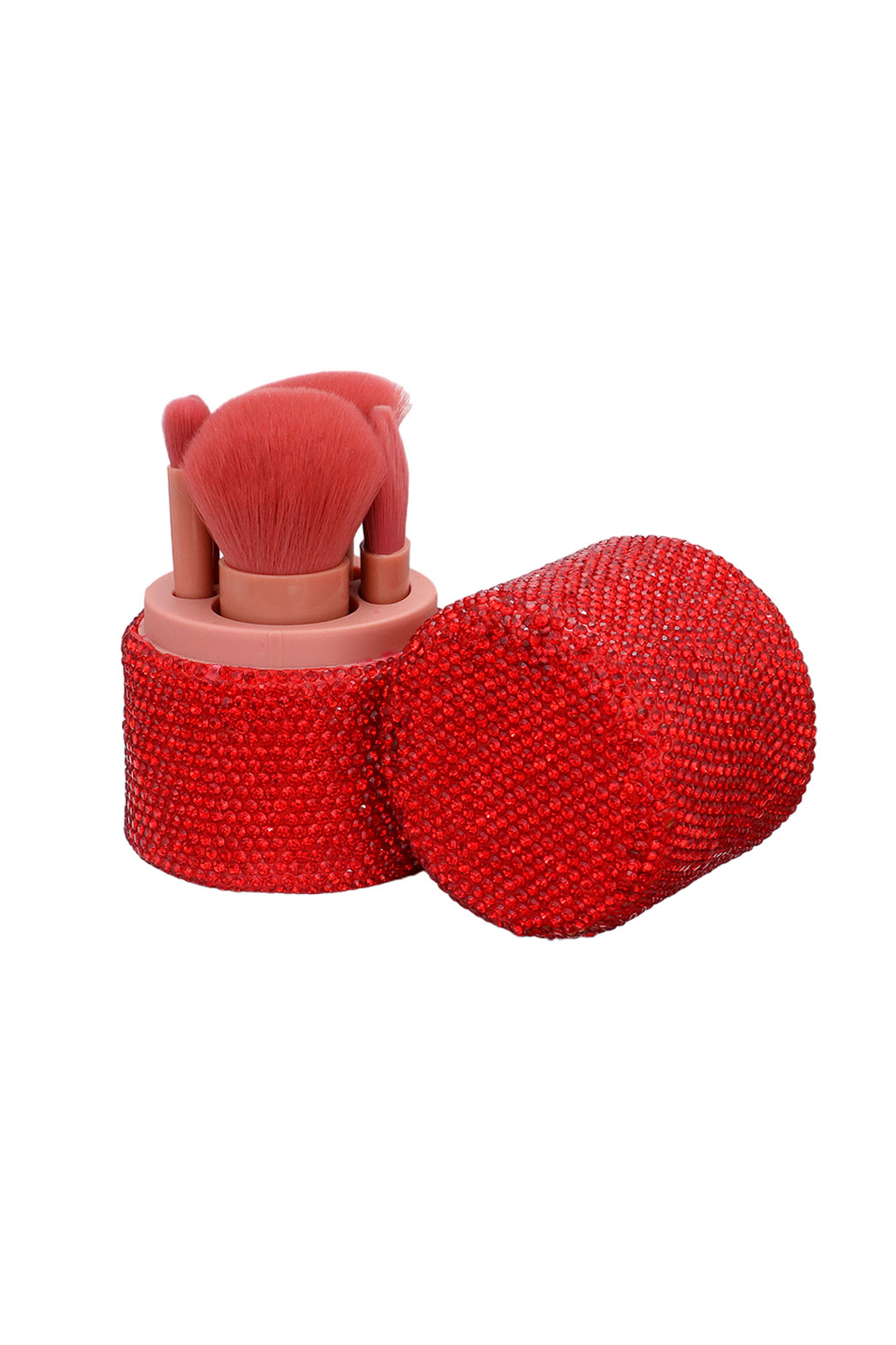 Make Up Brushes with Crystal Holder