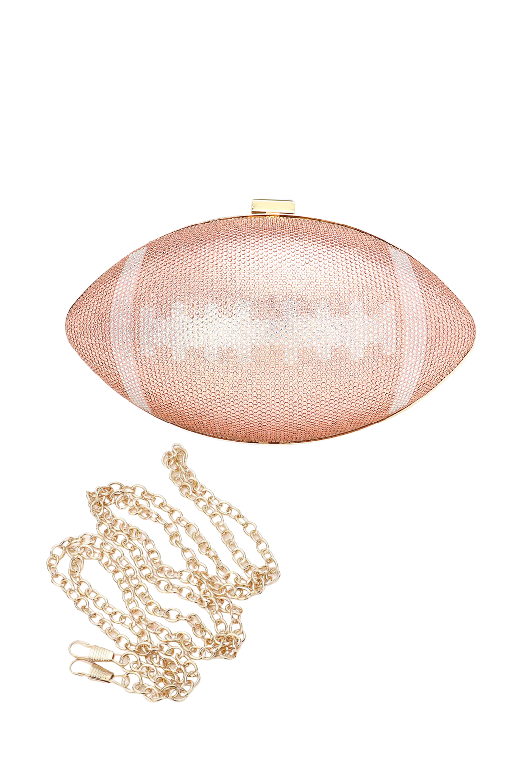 Pastel Crystal Football Bag