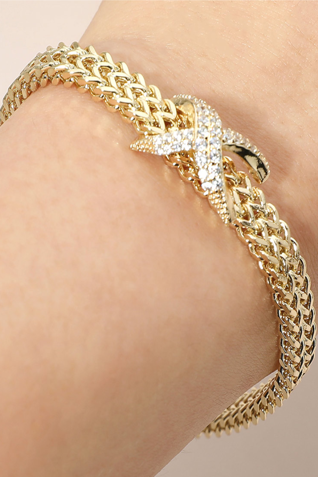 Cz X Bracelet