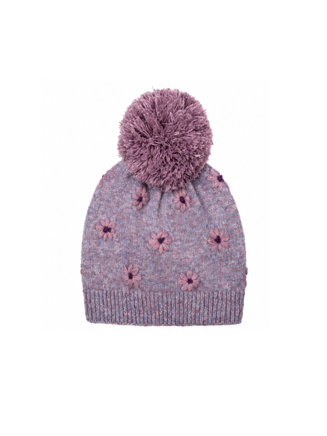 Daisy Pom Beanie
