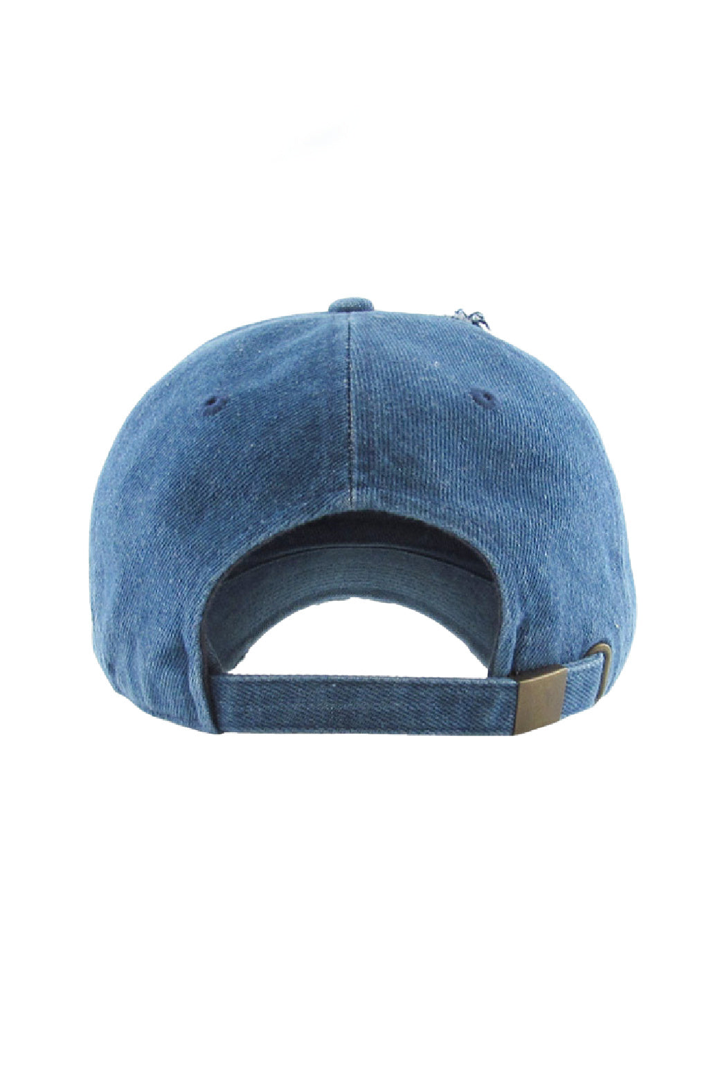 Up-Cycled Distressed Denim Baseball Cap