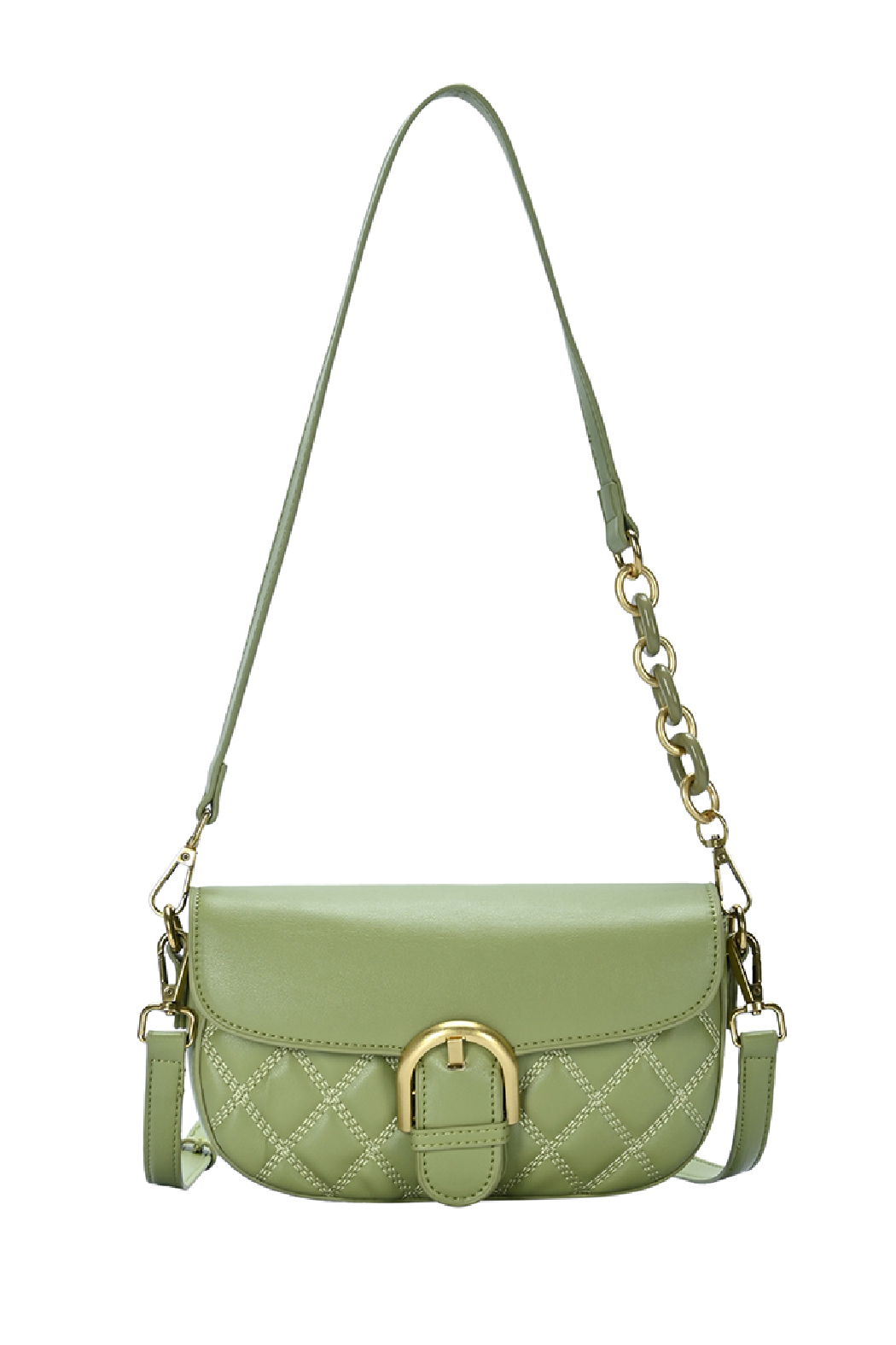 Diamond Quilted Shoulder Crossbody Bag