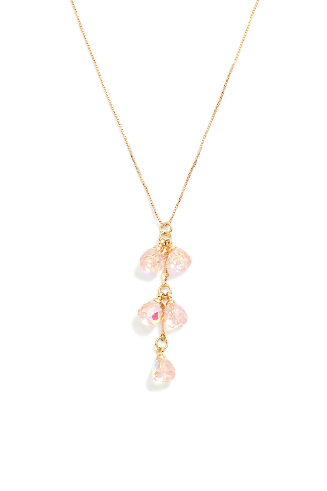 Crystal Droplet Necklace