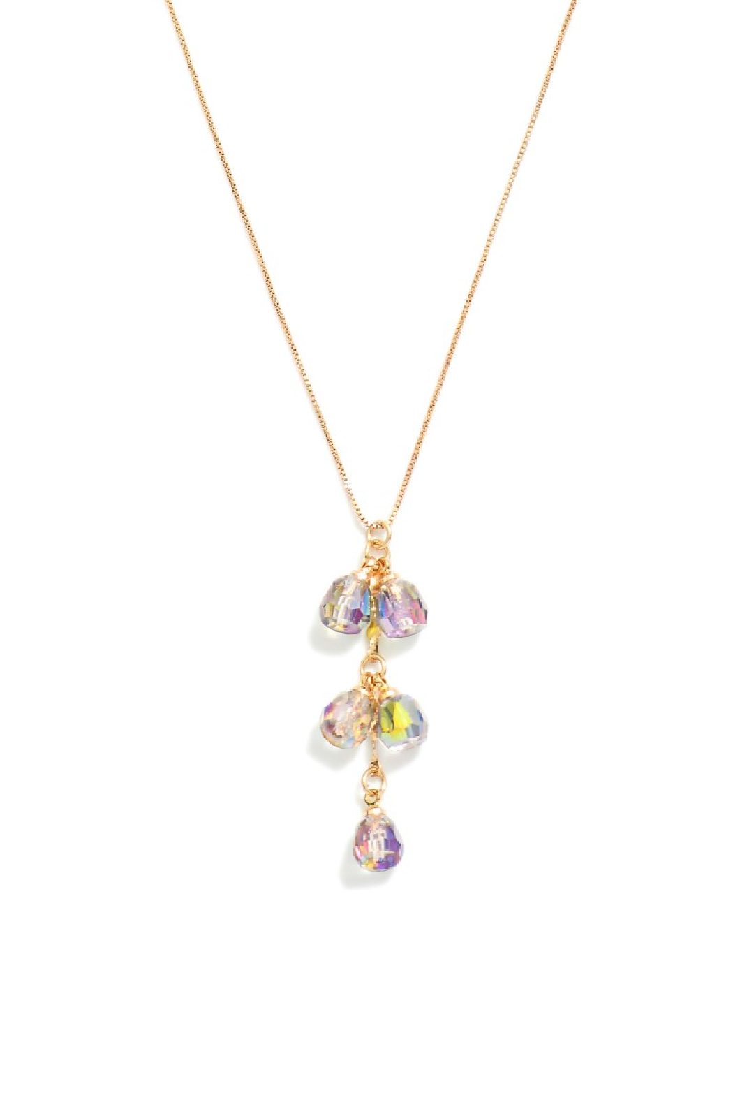 Crystal Droplet Necklace