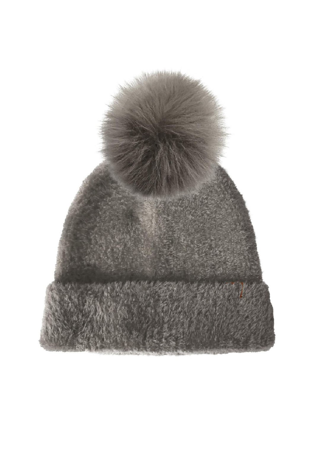 Chenille Pom Beanie