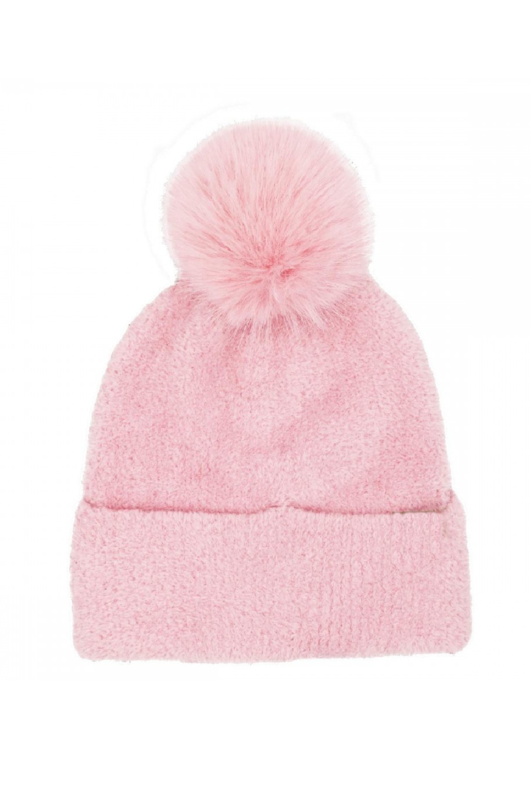 Chenille Pom Beanie