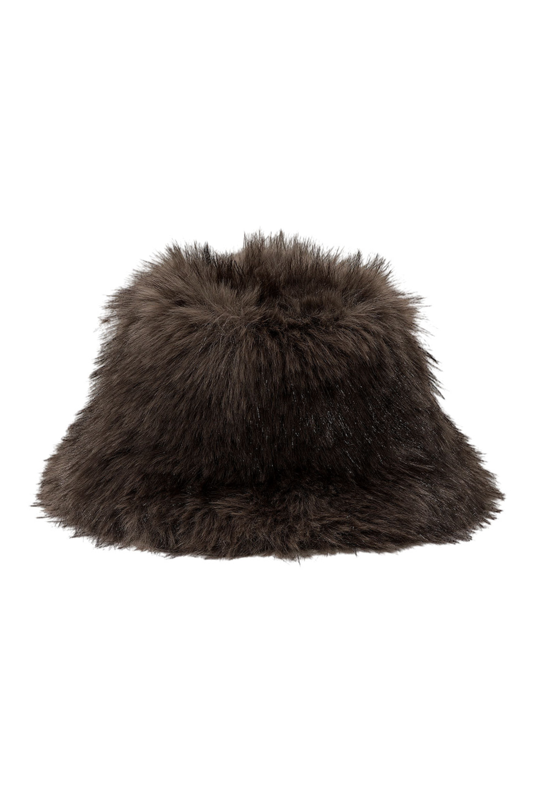Fuzzy Faux Fur Bucket Hat