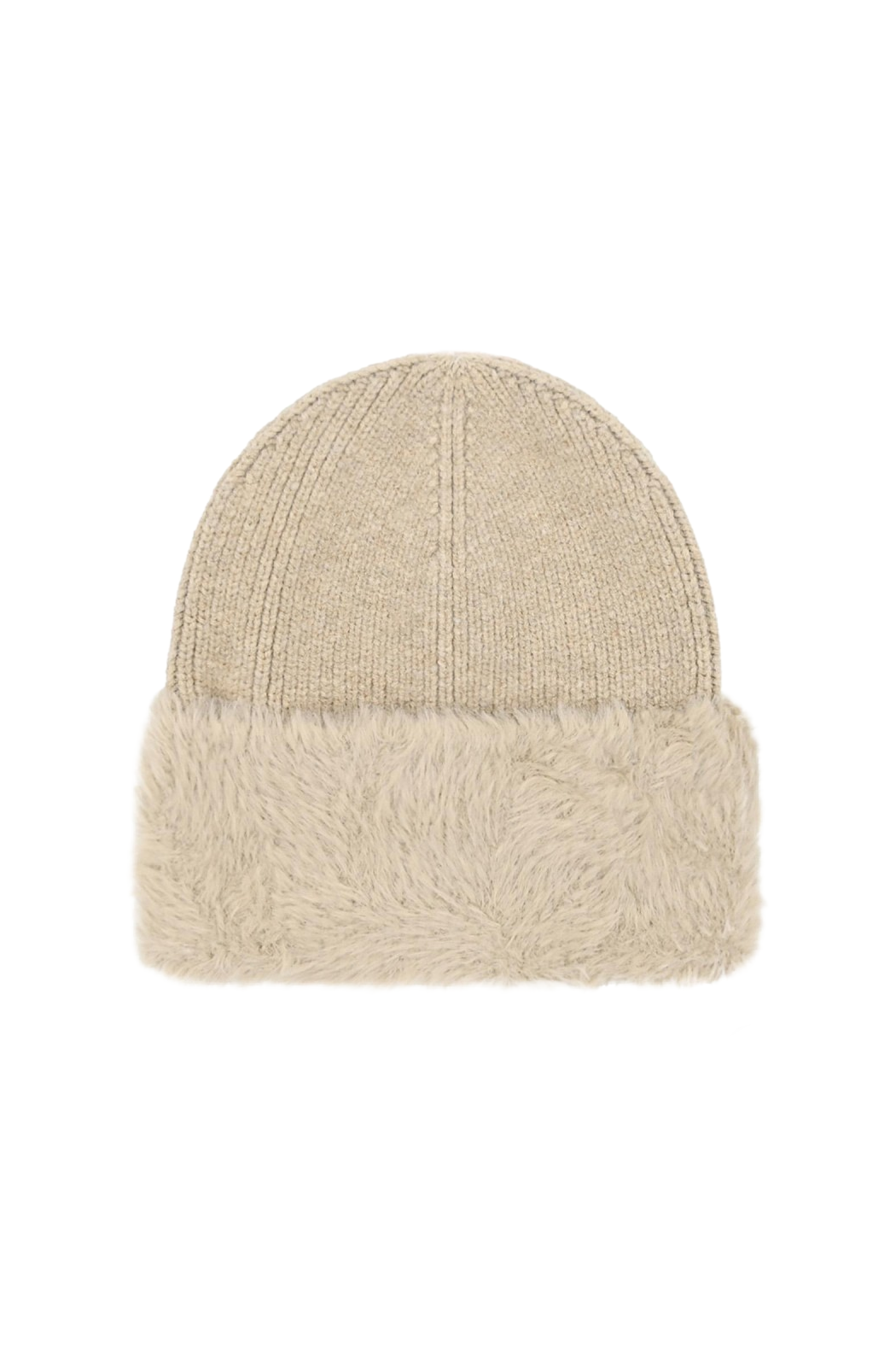 Faux Fur Cuff Beanie