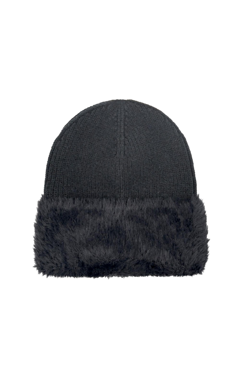 Faux Fur Cuff Beanie