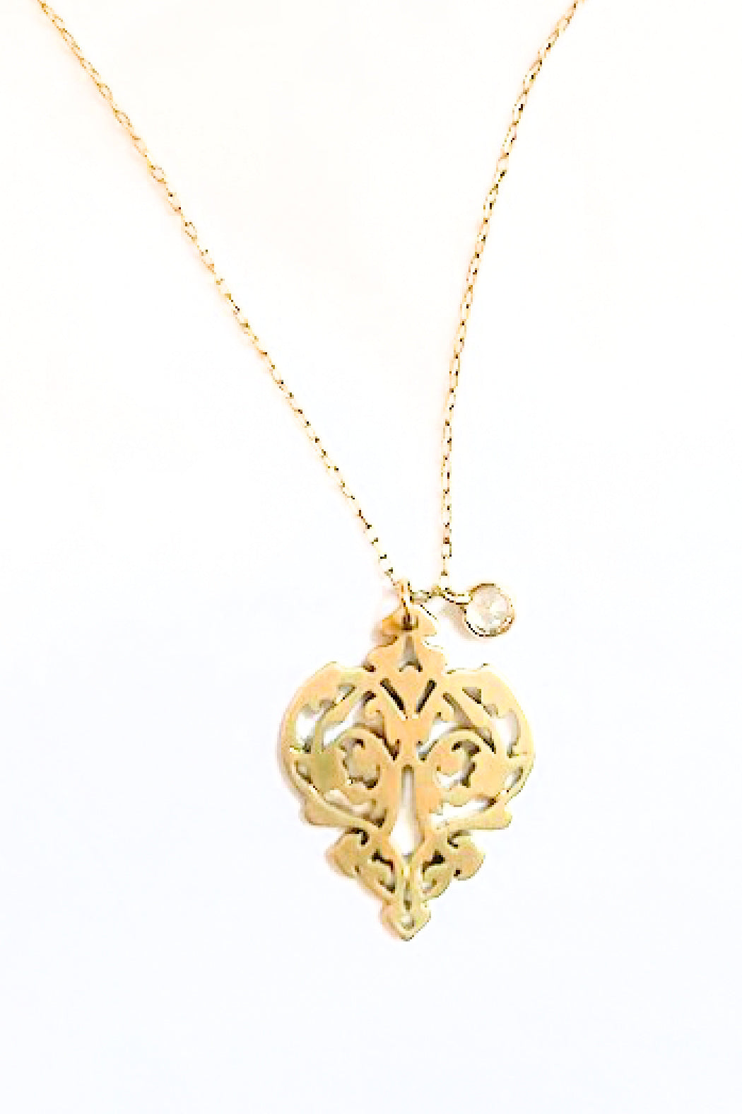 Filigree Heart Necklace