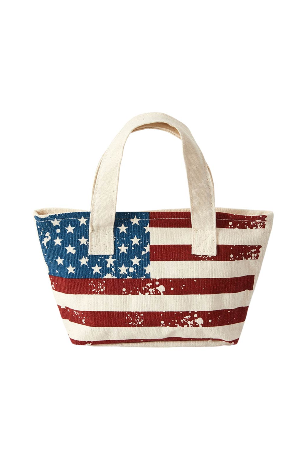 American Flag Canvas Bag
