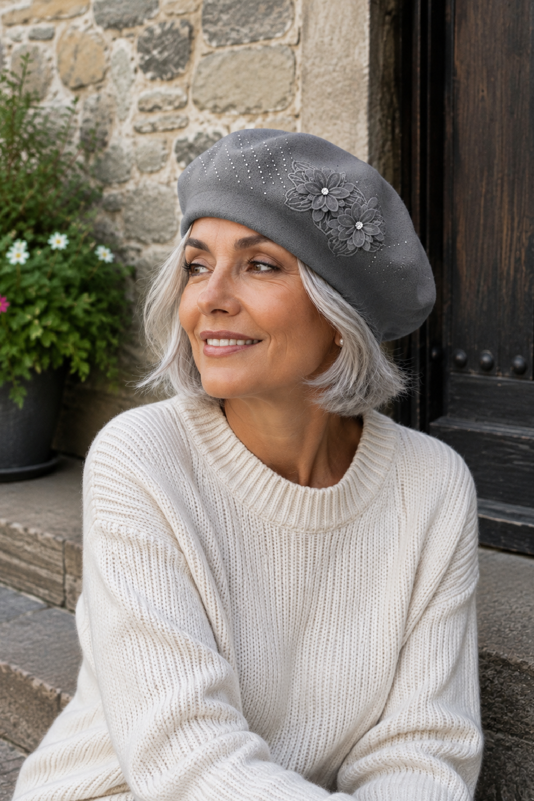 Flower Beret
