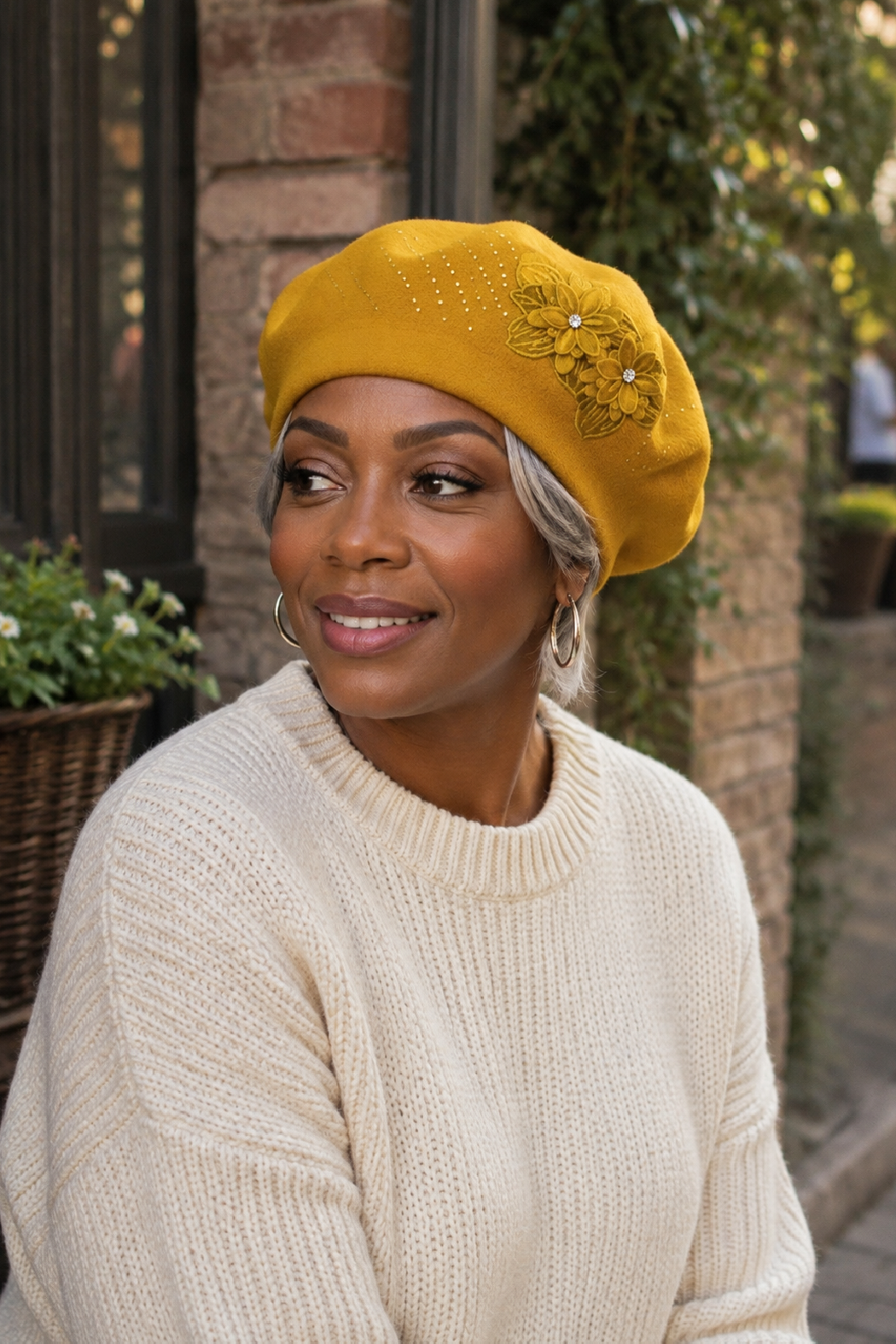 Flower Beret