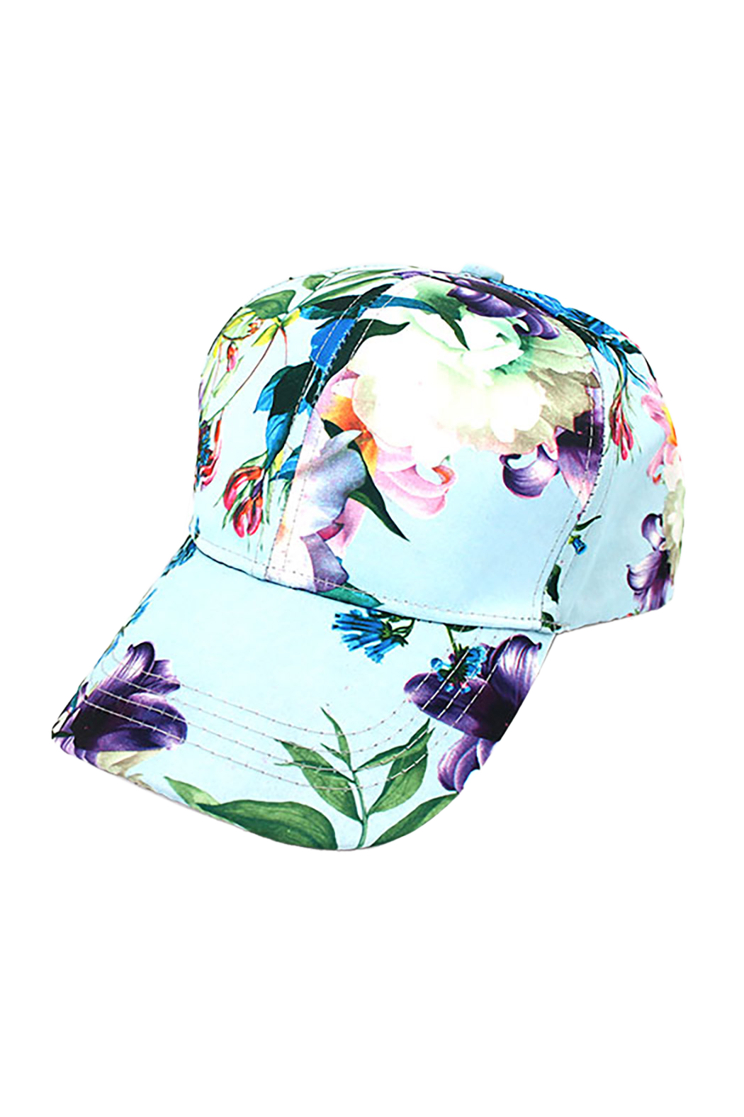 Floral Print Cap