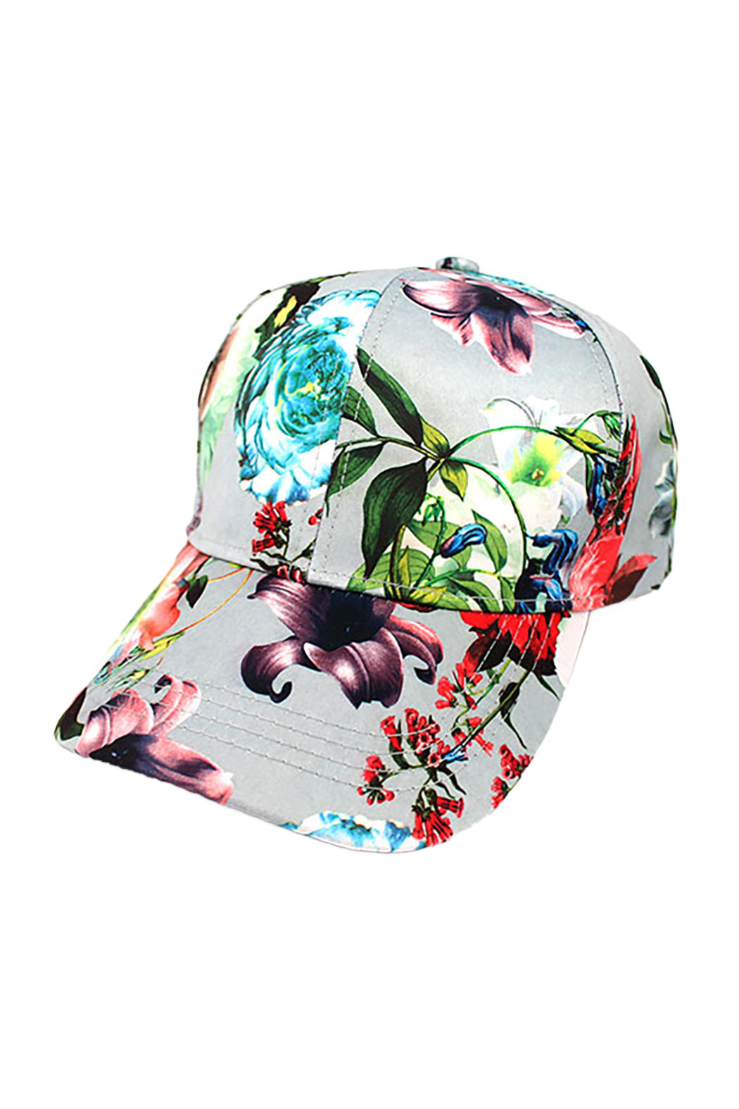 Floral Print Cap