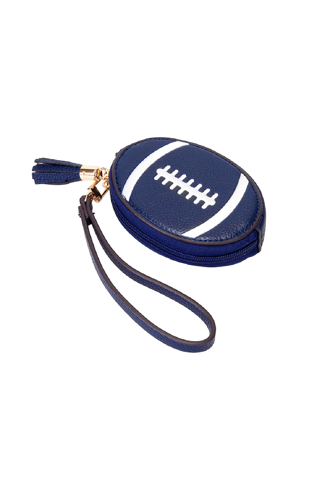 Football Keychain Wristlet