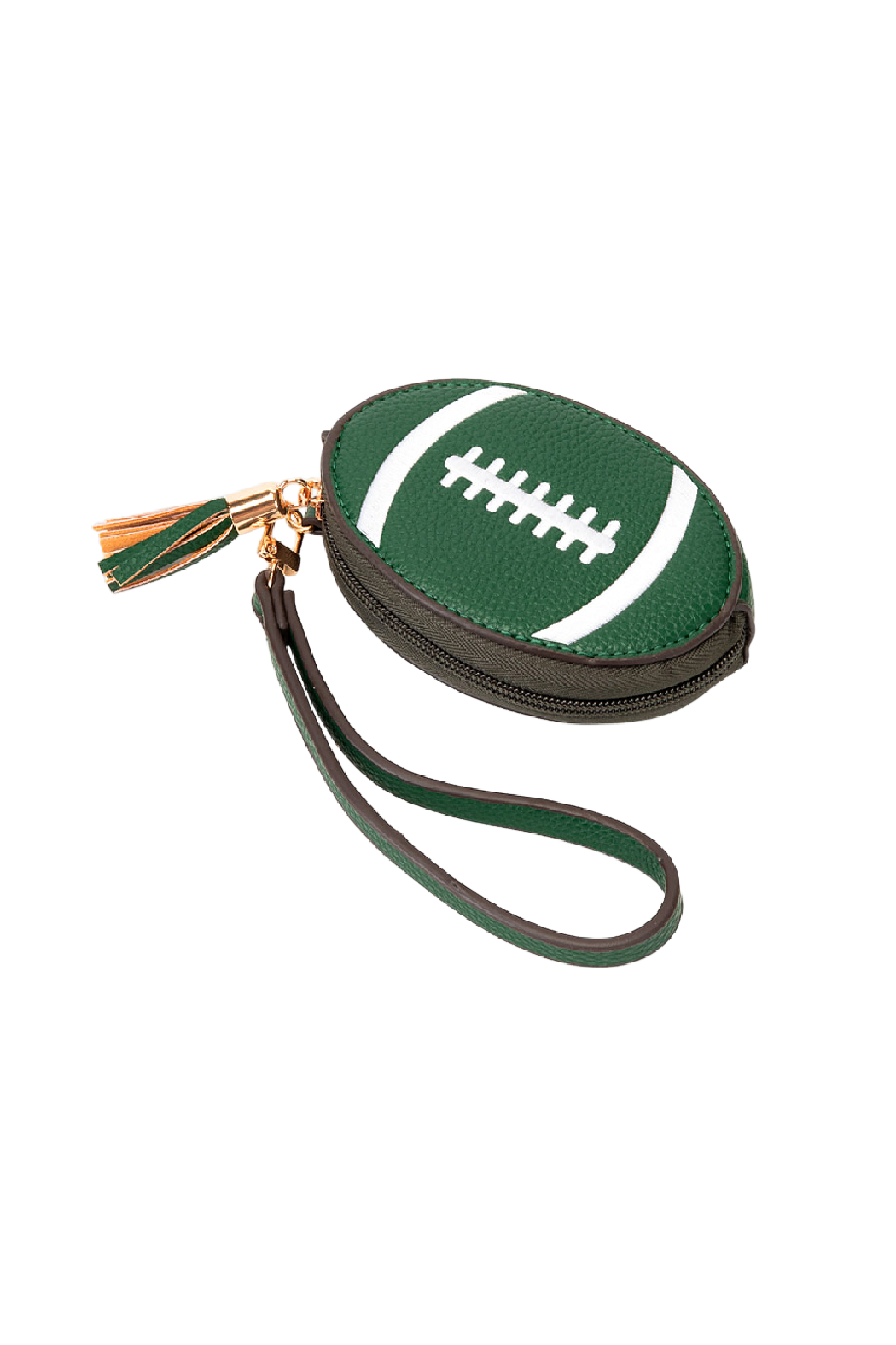 Football Keychain Wristlet