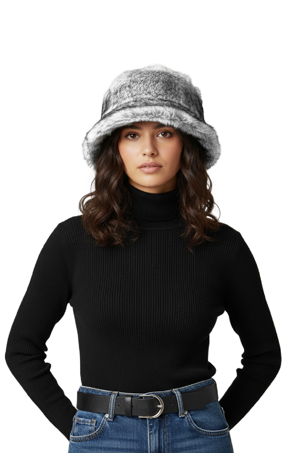 Short Fur Bucket Hat