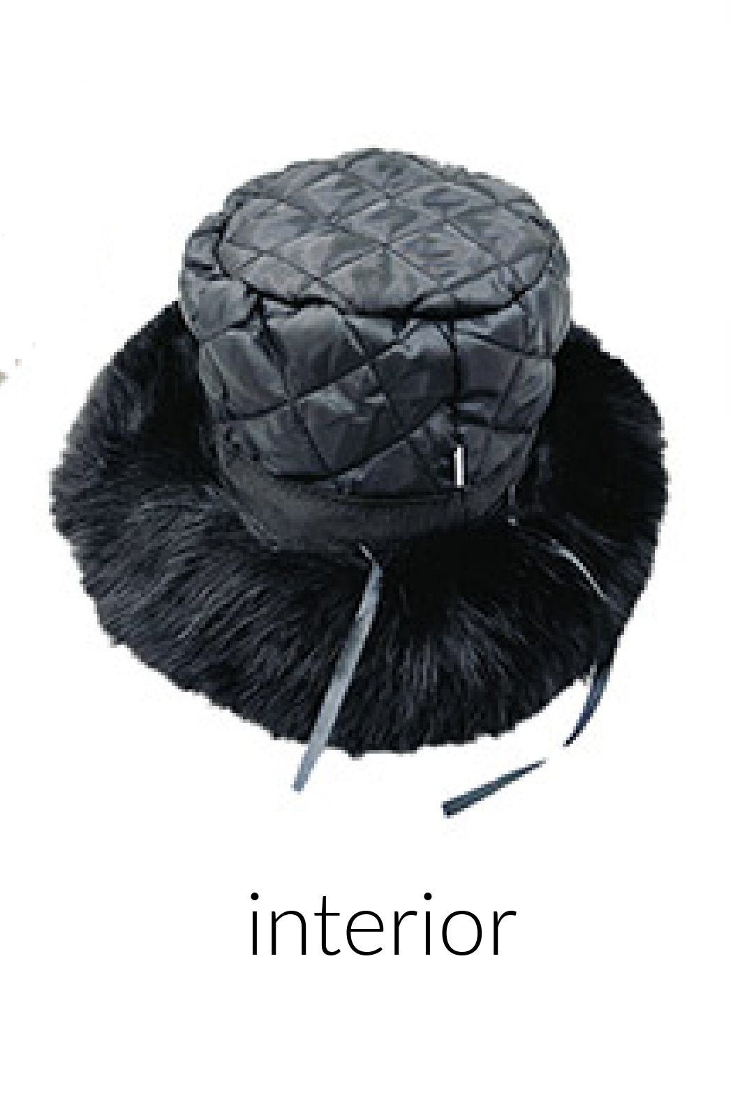 Fuzzy Faux Fur Bucket Hat