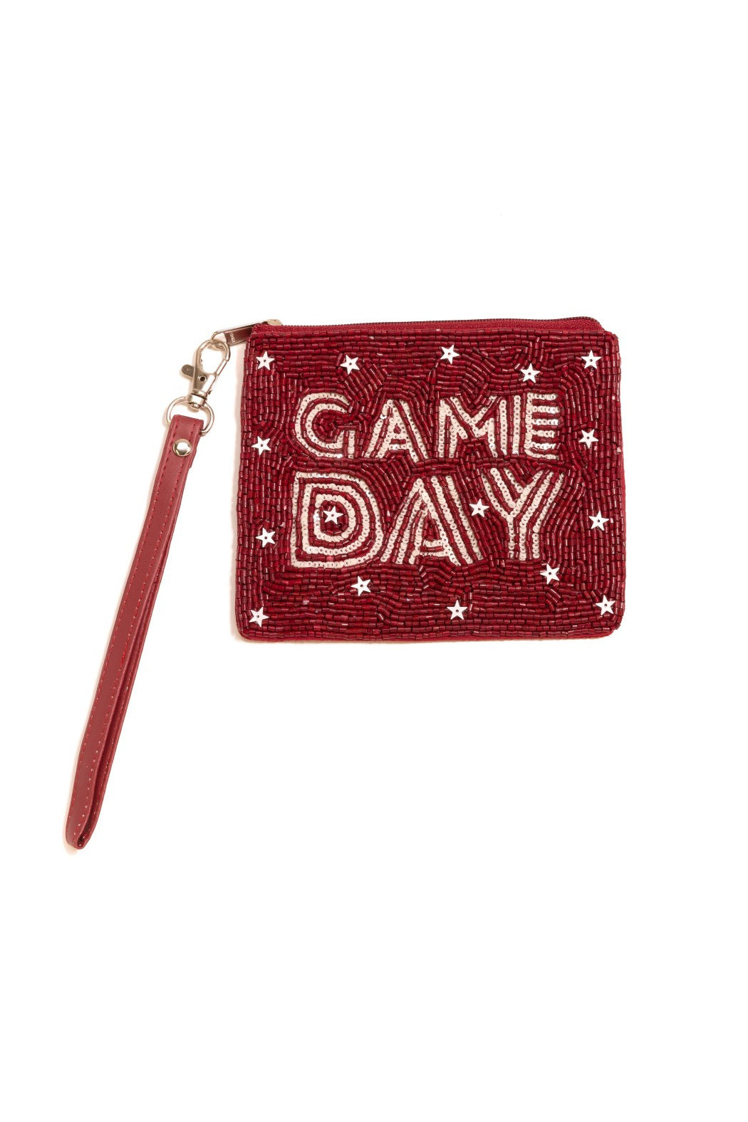 Game Day Beaded Wristlet