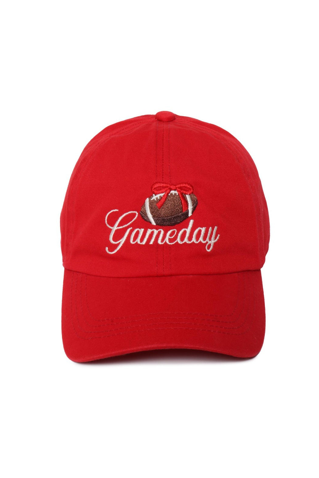 Red Bow Game Day Trucker Hat