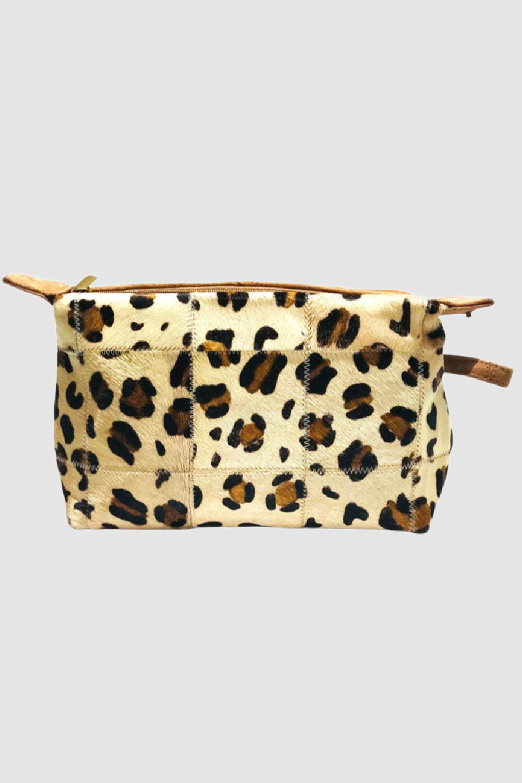 Genuine Fur Travel Cosmetic Pouch