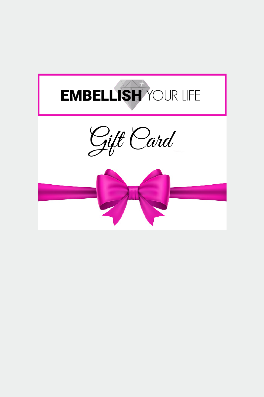 Embellish Gift Card