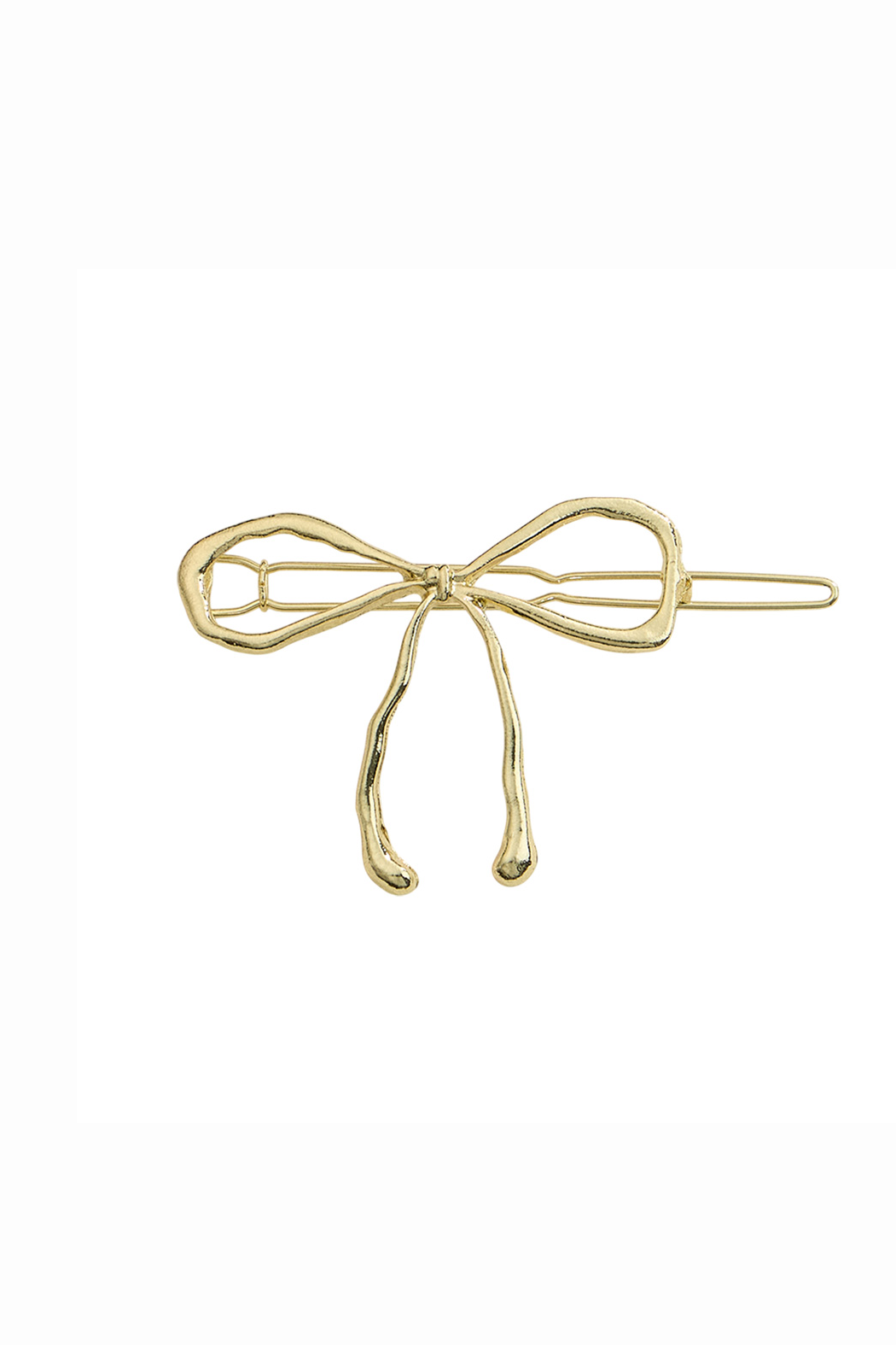 Metal Bow Barrette