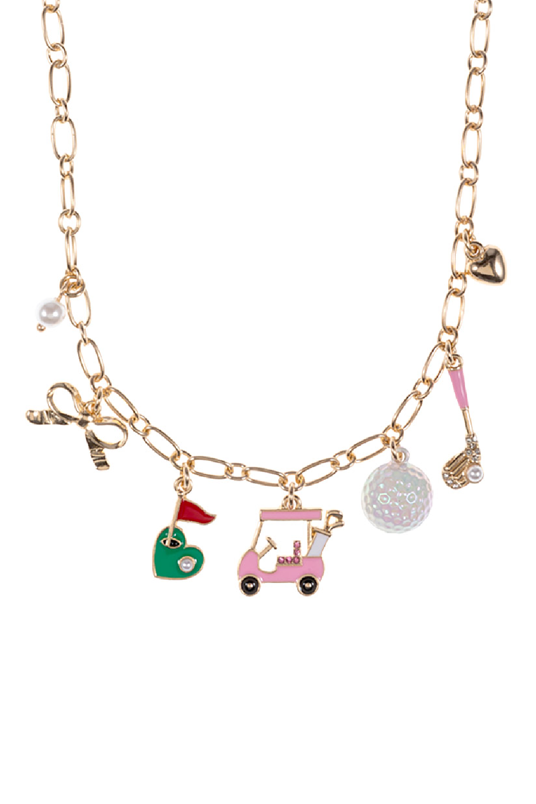 Golf Charm Necklace