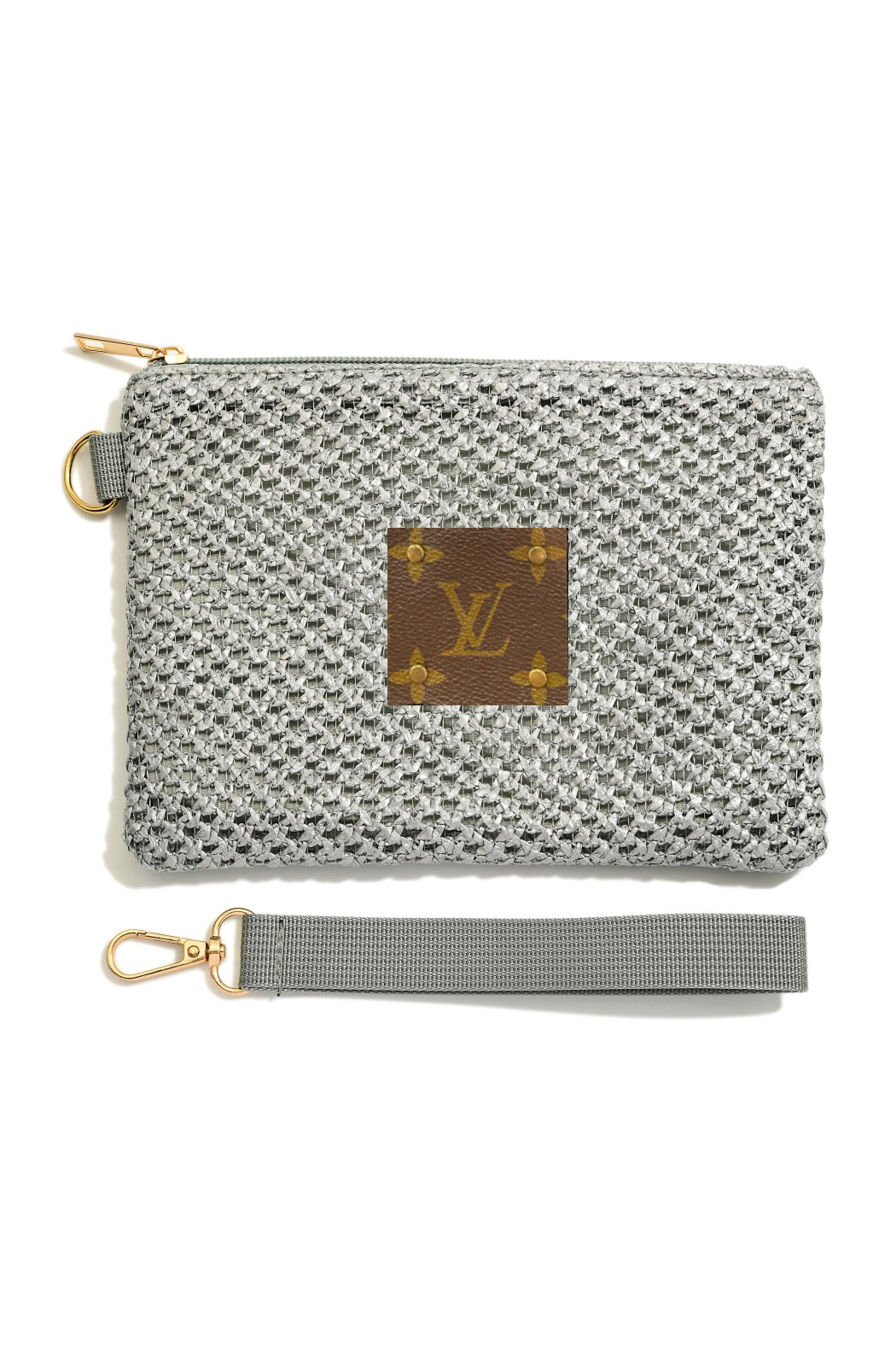 Upcycled Crochet Wristlet