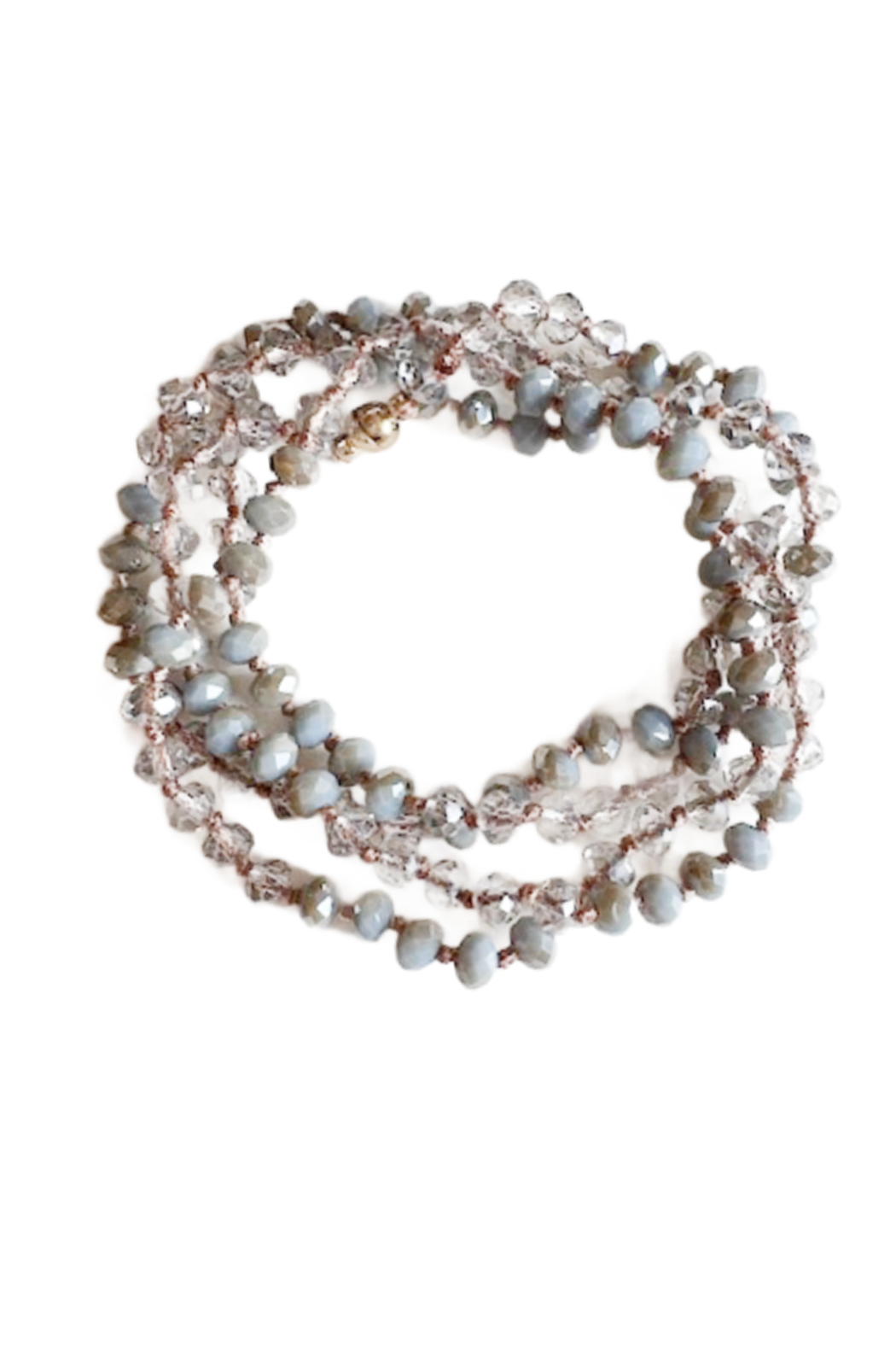 Smoky Bead Necklace / Bracelet