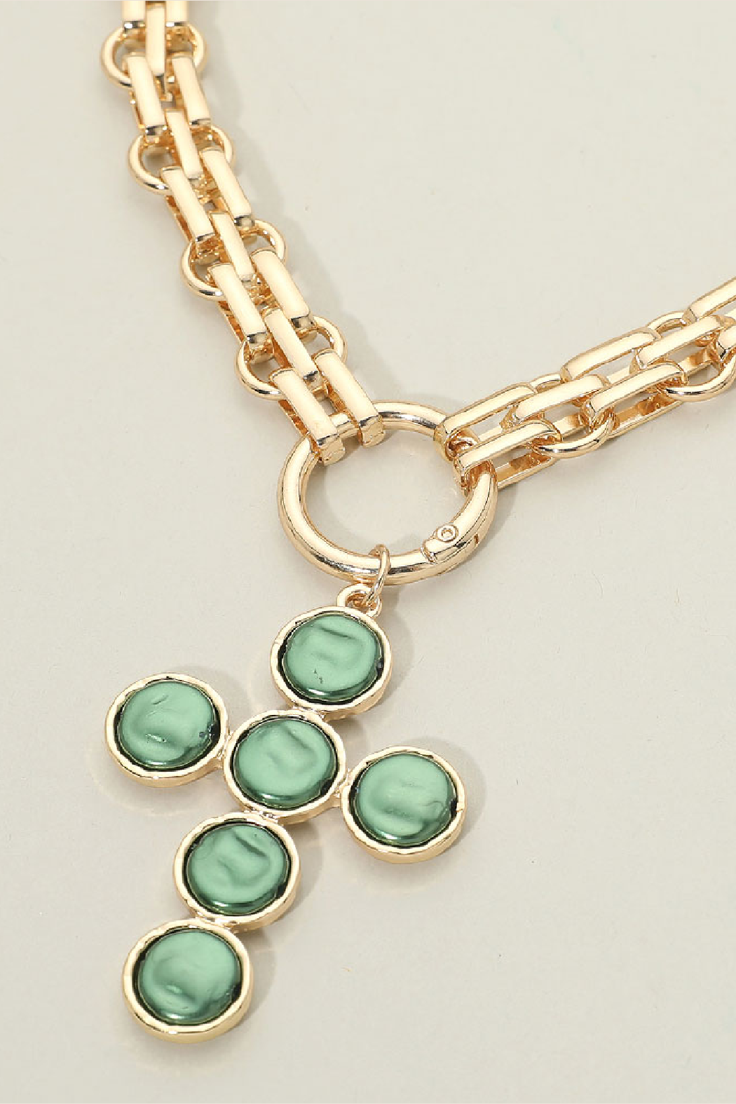 Pearl Cross Necklace