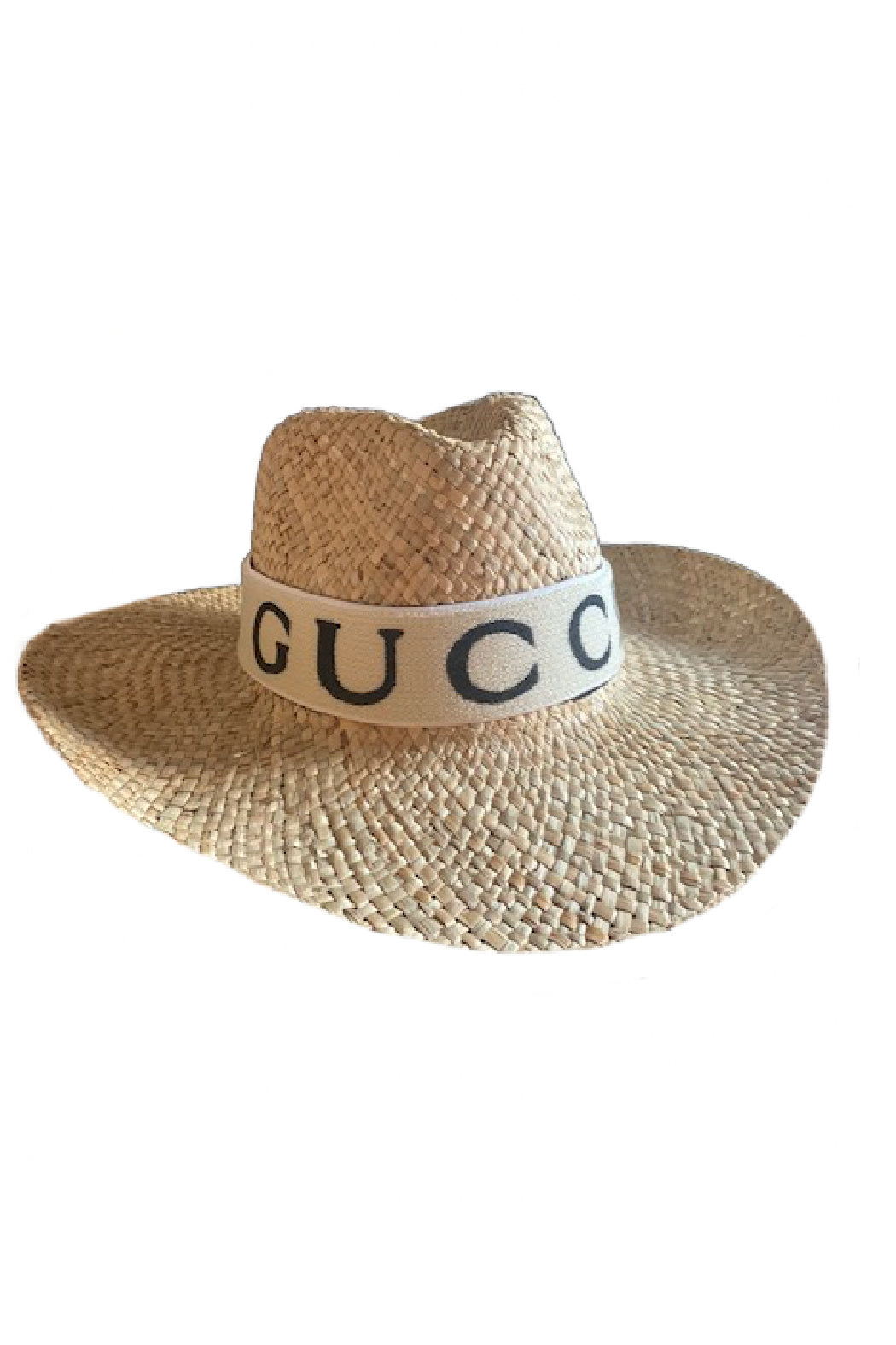 G Banded Upcycled Panama Hat